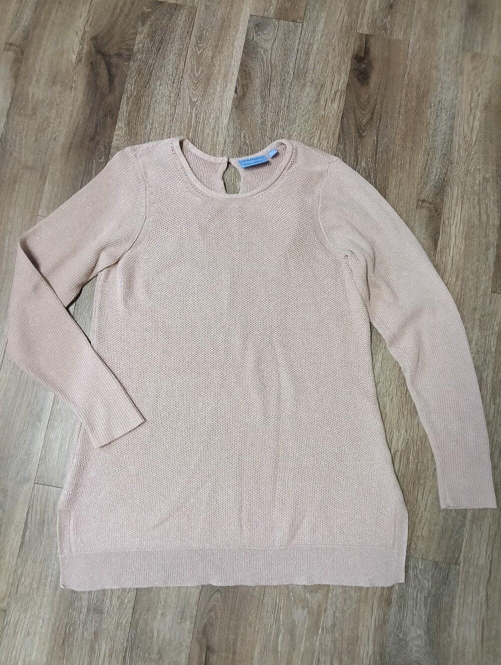 Simply Vera Vera Wang Blush Crewneck Sweater